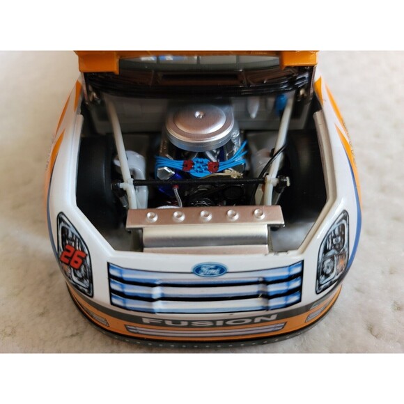 JAMIE MCMURRAY 2007 FORD FUSION AFLAC 1:24 DIECAST NASCAR - Picture 6 of 7